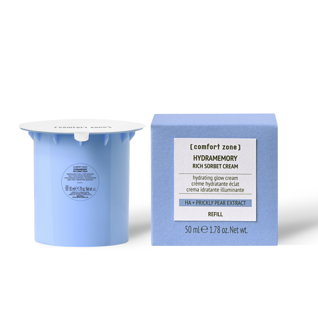 HYDRAMEMORY RICH SORBET Sodrus maitinamasis, drėkinamasis kremas – papildymas