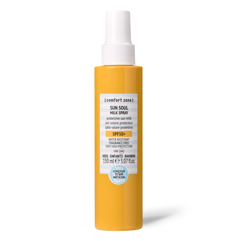 COMFORT ZONE Sun Soul Milk Spray SPF 50+ Kids purškiamas apsauginis pienelis nuo saulės