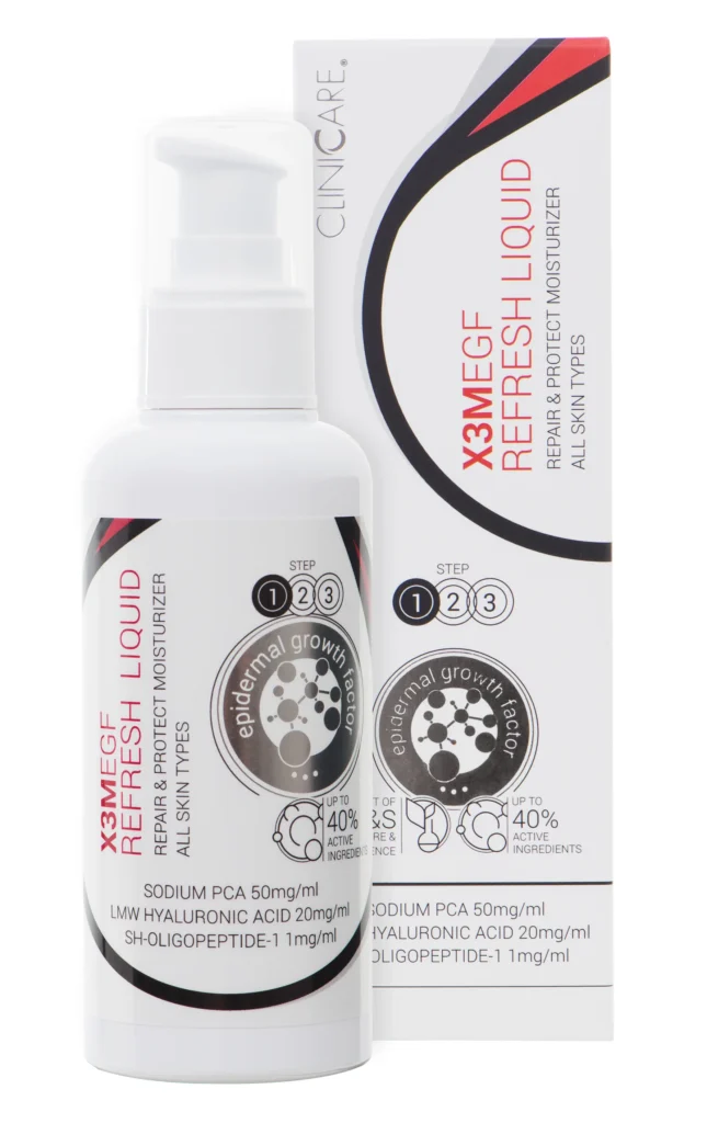 EGF EXTRA REFRESH LIQUID MOISTURIZER Tonikas prieš odos senėjimą, odos atjauninimui