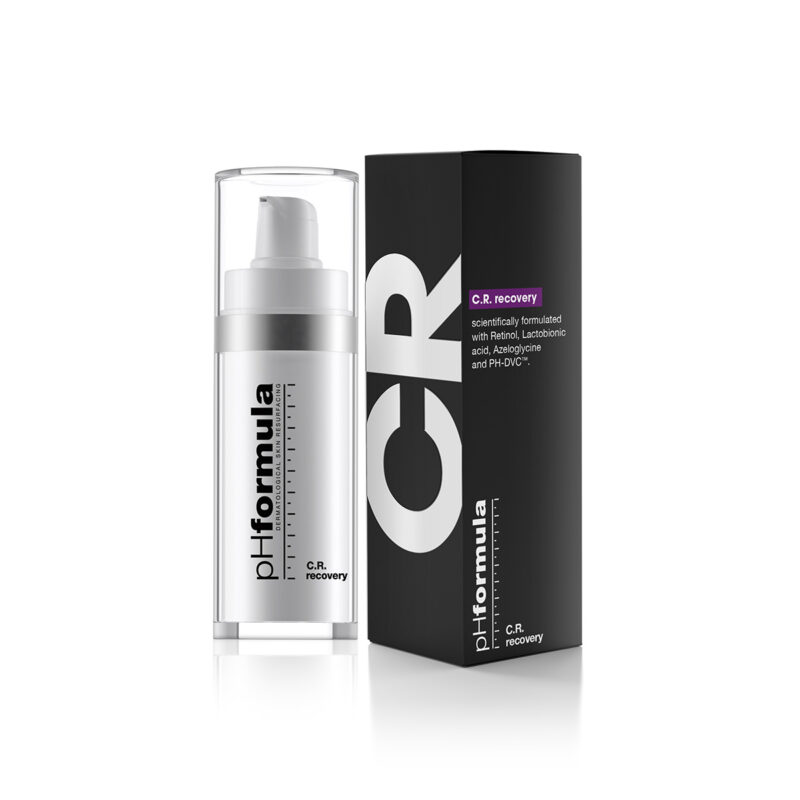 pHformula C.R. RECOVERY atkuriamasis koncentratas jautriai ir raustančiai odai, 30 ml