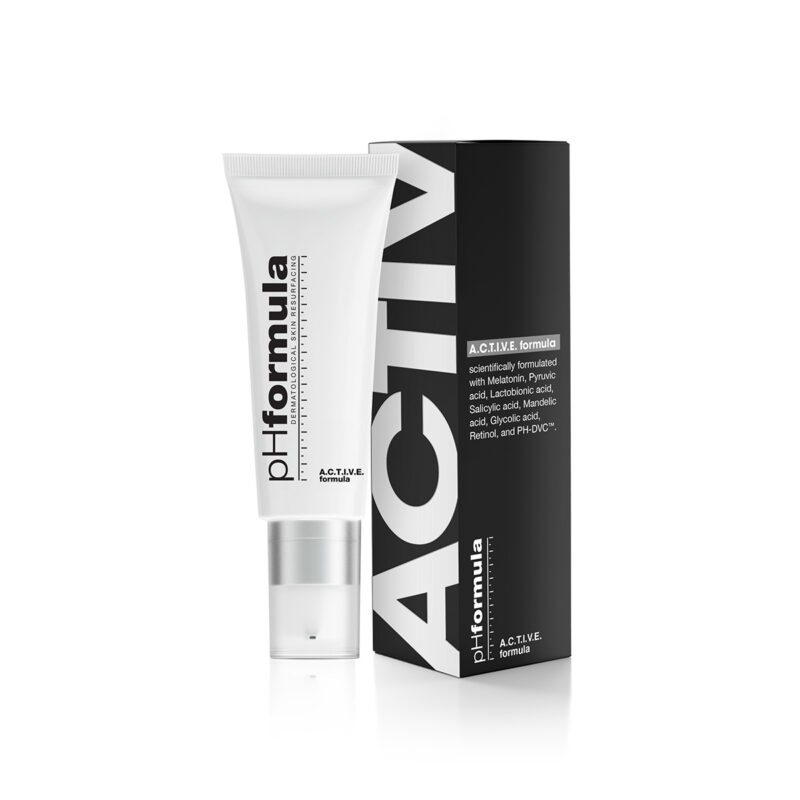 pHformula A.C.T.I.V.E. formula aktyvus atnaujinantis koncentratas visų tipų odai, 30 ml