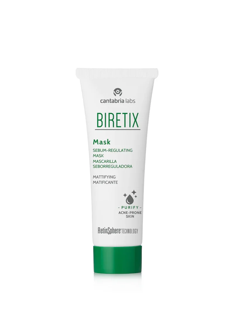 CANTABRIA LABS BIRETIX Mask sebumą reguliuojanti veido kaukė