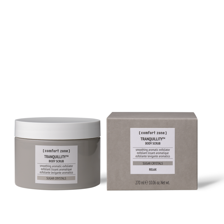 COMFORT ZONE Tranquillity Body Scrub aromatinis kūno šveitiklis, pakuotė