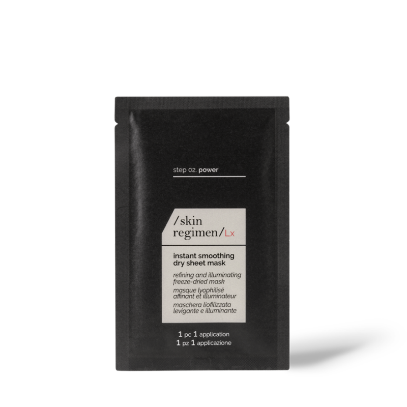 Comfort Zone Skin Regimen LX liofilizuota sausa lakštinė kaukė, pakuotė