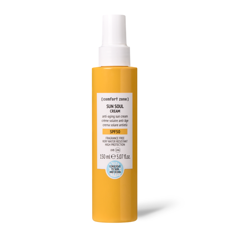 COMFORT ZONE Sun Soul Cream SPF50 priešraukšlinis kūno kremas nuo saulės