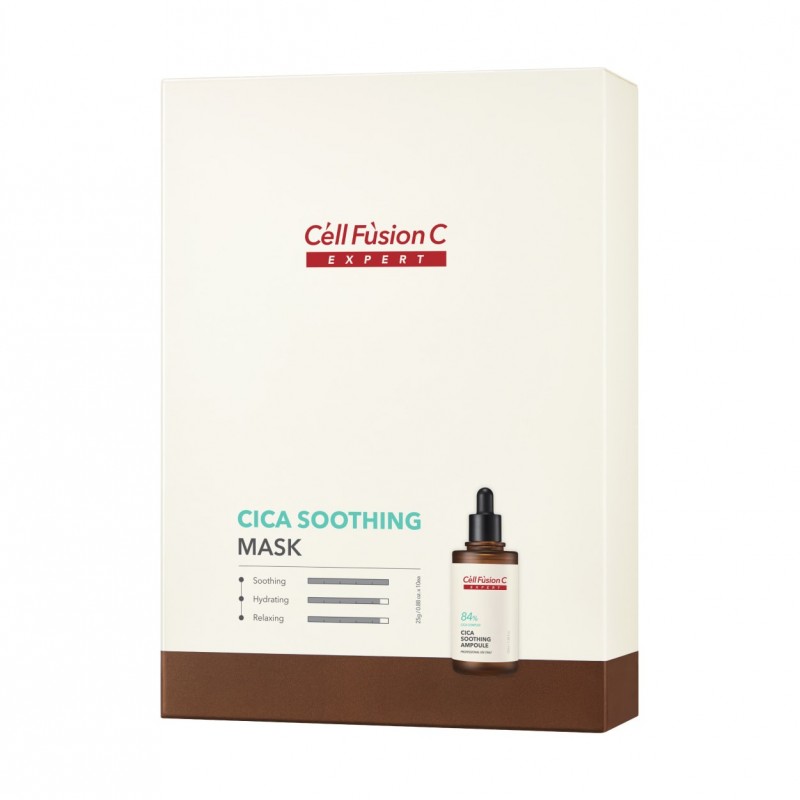 CELL FUSION C EXPERT Cica Soothing Mask lakštinė veido kaukė