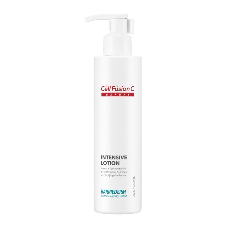 CELL FUSION C EXPERT Intensive Lotion losjonas sausai odai, pakuotė