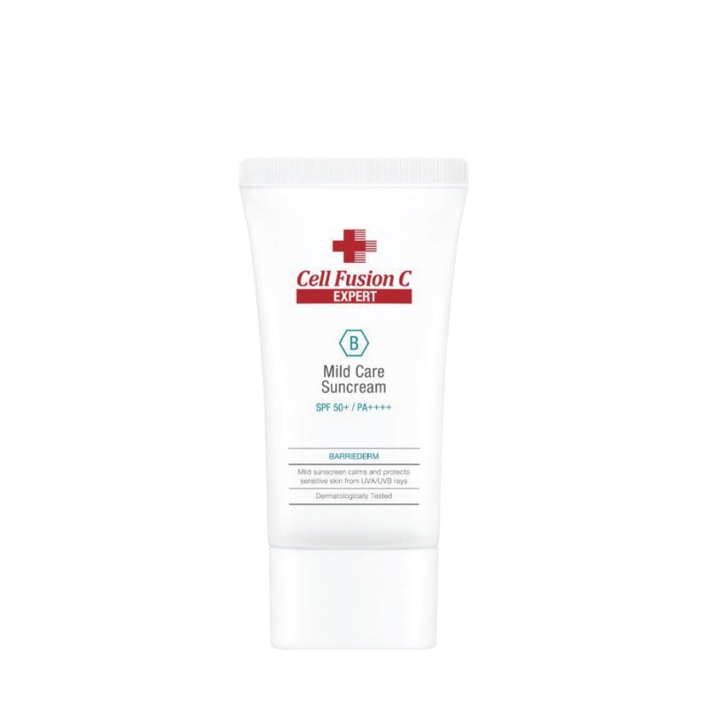CELL FUSION C EXPERT Mild Care Suncream SPF 50+/PA++++ kremas nuo saulės