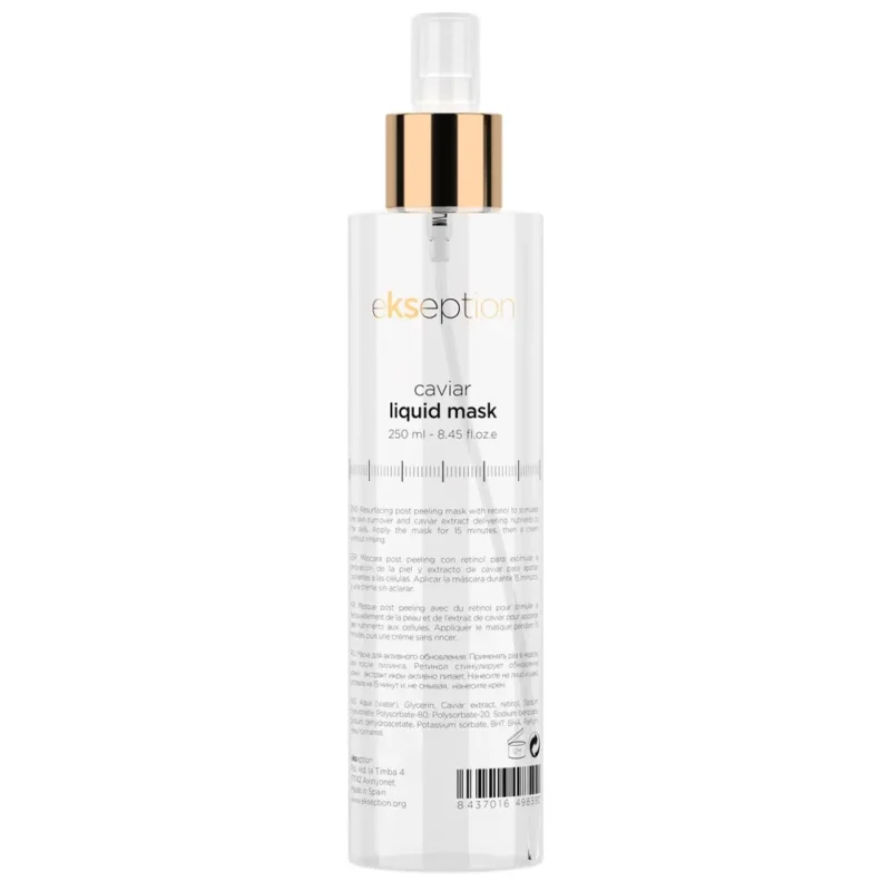 EKSEPTION Caviar Liquid Mask skysta veido kaukė pH 5,5