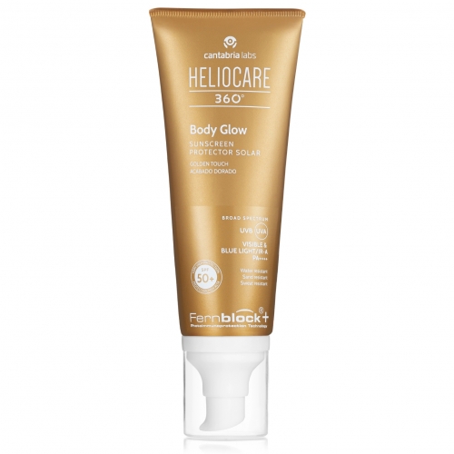 CANTABRIA LABS HELIOCARE 360 Body Glow SPF50+ kūno apsauga nuo saulės