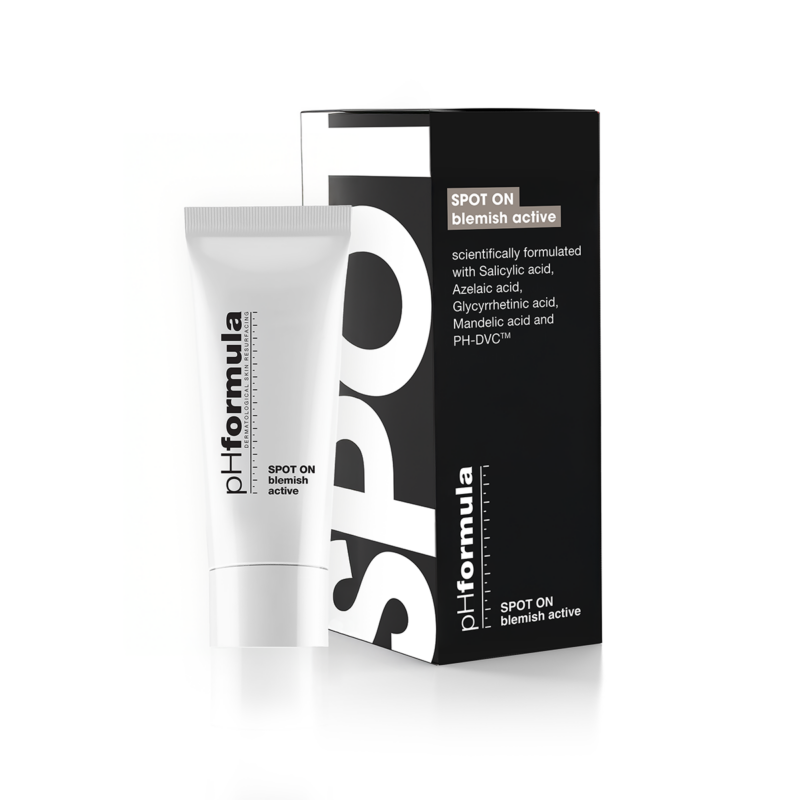 pHformula SPOT ON Blemish Active taškinė priemonė nuo spuogų